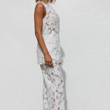 Isla Lace Pants WHITE