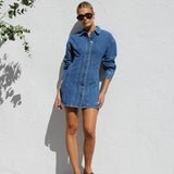 Alaia Denim Dress