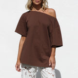 Tahlea Top CHOCOLATE