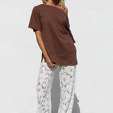 Isla Lace Pants WHITE
