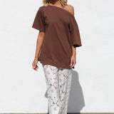Tahlea Top CHOCOLATE