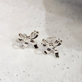 Vera Bow Stud SILVER