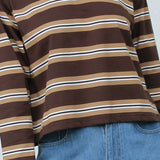 Espresso Stripe top