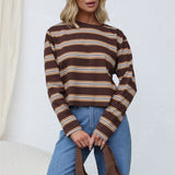 Espresso Stripe top