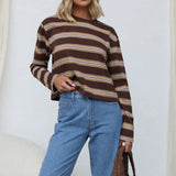 Espresso Stripe top