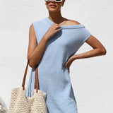 Leigh Mini Dress SKY BLUE