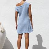 Leigh Mini Dress SKY BLUE