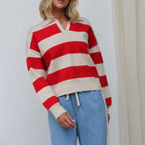 Frankie Knit Sweater RED