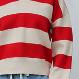 Frankie Knit Sweater RED