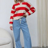 Frankie Knit Sweater RED