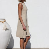 Canggu Knit Dress BEIGE
