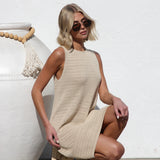 Canggu Knit Dress BEIGE
