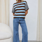 Vanessa Stripe Knit Tee