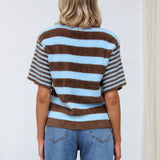 Vanessa Stripe Knit Tee