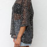 Eclipse Sequin Top