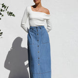 Amari Skirt DENIM