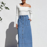 Amari Skirt DENIM