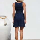 Serena Dress INDIGO