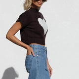 Kai Knit Top BROWN