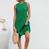 Canggu Knit Dress GREEN