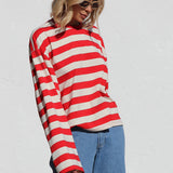 Brighton Long Sleeve Top RED