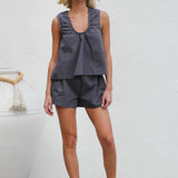 Alissa Shorts CHARCOAL