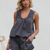 Alissa Shorts CHARCOAL