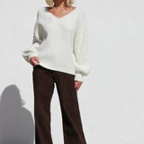 Cocoa Wide Leg Jeans