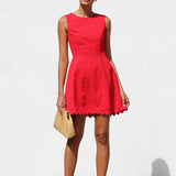 Meredith Mini Dress RED