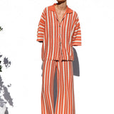 Kaylor Knit Pants BURNT ORANGE