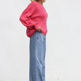 Lola Knit Sweater WATERMELON