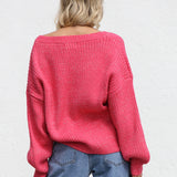 Lola Knit Sweater WATERMELON