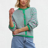 Sally Stripe Cardigan