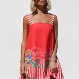 Positano Mini Dress RED