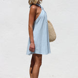 Kylie Mini Dress SKY BLUE