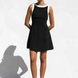 Scarlett Mini Dress BLACK