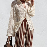 Kaylor Knit Pants CHOCOLATE