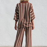 Kaylor Knit Pants CHOCOLATE