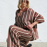 Kaylor Knit Pants CHOCOLATE