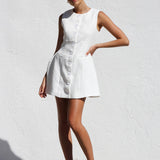 Yasmin Mini Dress WHITE