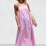 Wendy Maxi Dress PINK STRIPE