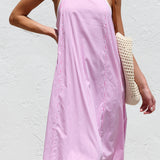 Wendy Maxi Dress PINK STRIPE