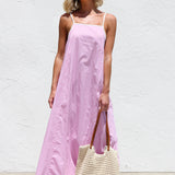 Wendy Maxi Dress PINK STRIPE