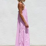 Wendy Maxi Dress PINK STRIPE