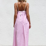 Wendy Maxi Dress PINK STRIPE