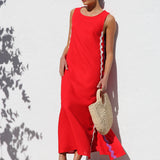 Riley Maxi Dress RED