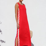 Riley Maxi Dress RED