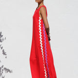 Riley Maxi Dress RED