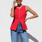 Kara Vest RED