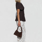 Leslie Knit Top Chocolate